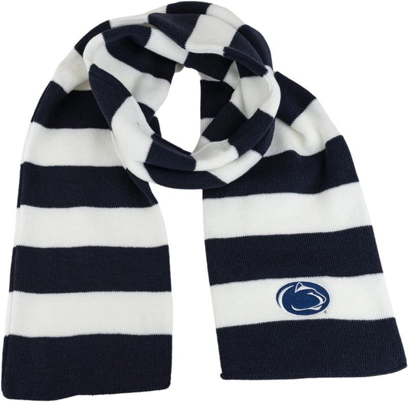 LogoFit Striped Winter Scarf for Women - Image 1